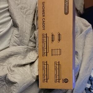 Black Shower Caddy Set